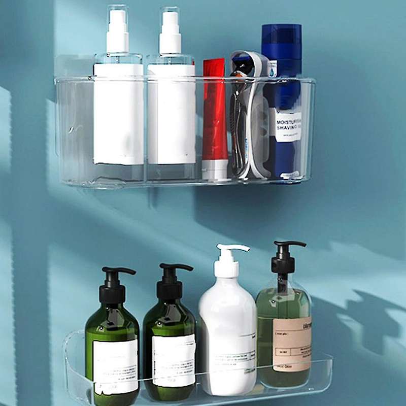 Bathroom Shelf Shower Storage Rack Kitchen Storage Rack Free Punch D