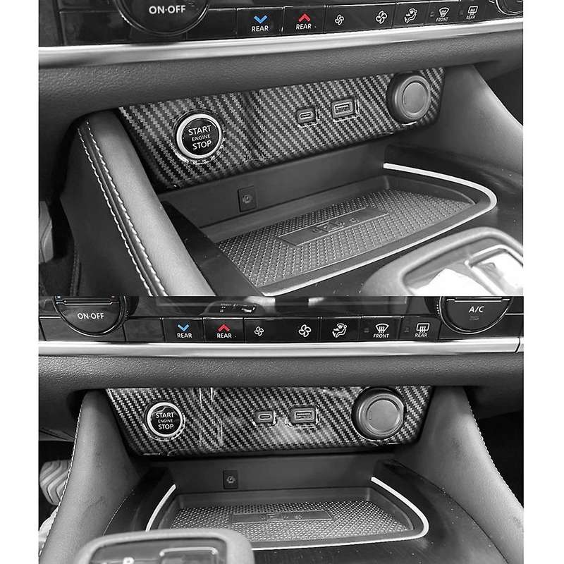 For Nissan Cigarette- Lighter Cover Trim Sticker Accessories, B