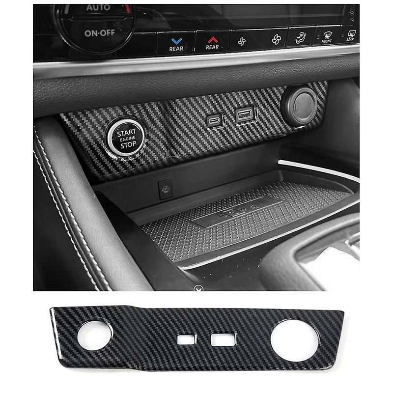 For Nissan Cigarette- Lighter Cover Trim Sticker Accessories, B