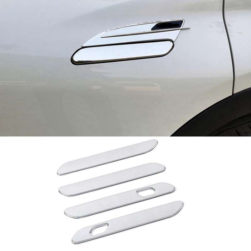 For Ford Evos 2022 Chrome Abs Car Door Panel Handle Cover Trim