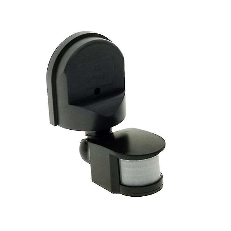 Sensor Switch, 160 Waterproof Adjustable Pir Body Light Bulb ,black