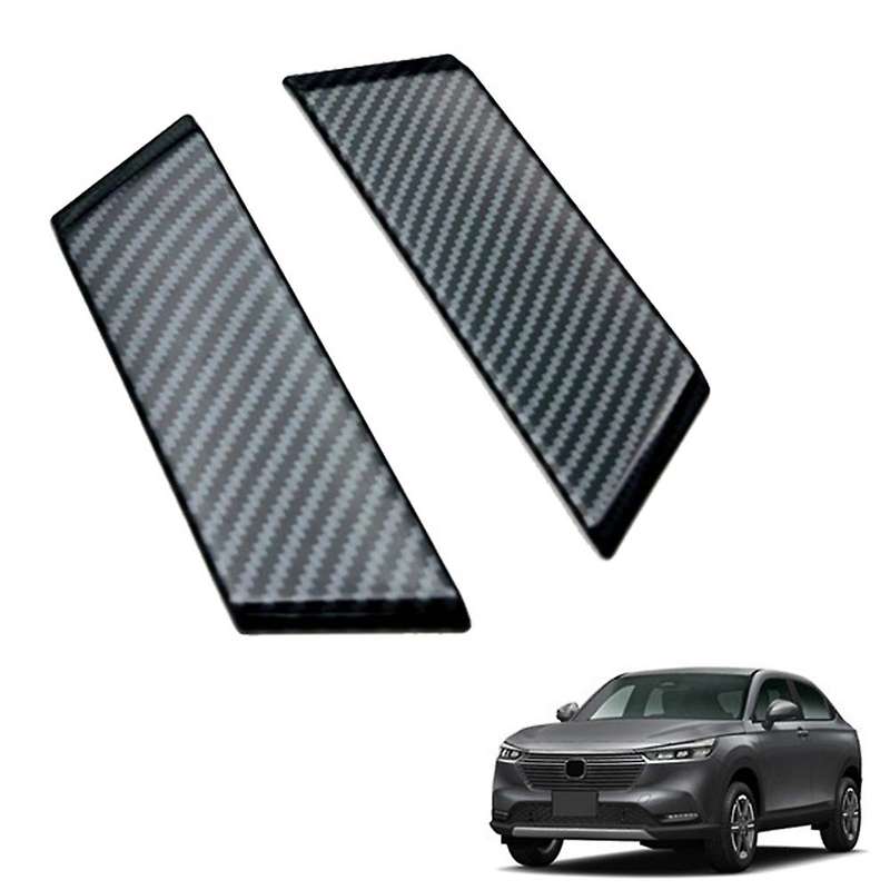 Car Carbon Fiber Outer Rear Door Handle Cover for Honda Hr-v Vezel