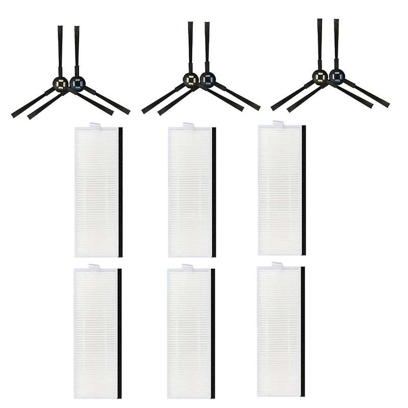 Hepa Filter Side Brush Replacement for Ilife A7/a9s/x785/x750/x800