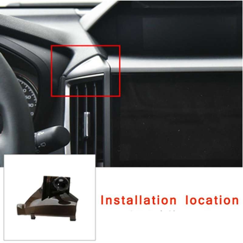 For Subaru Forester Outback 2018-2021 Dashboard Phone Holder,black