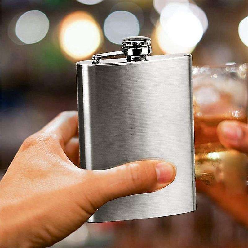 Hip Flask with Funnel,100% Leak Proof, Portable for Liquor for Men
