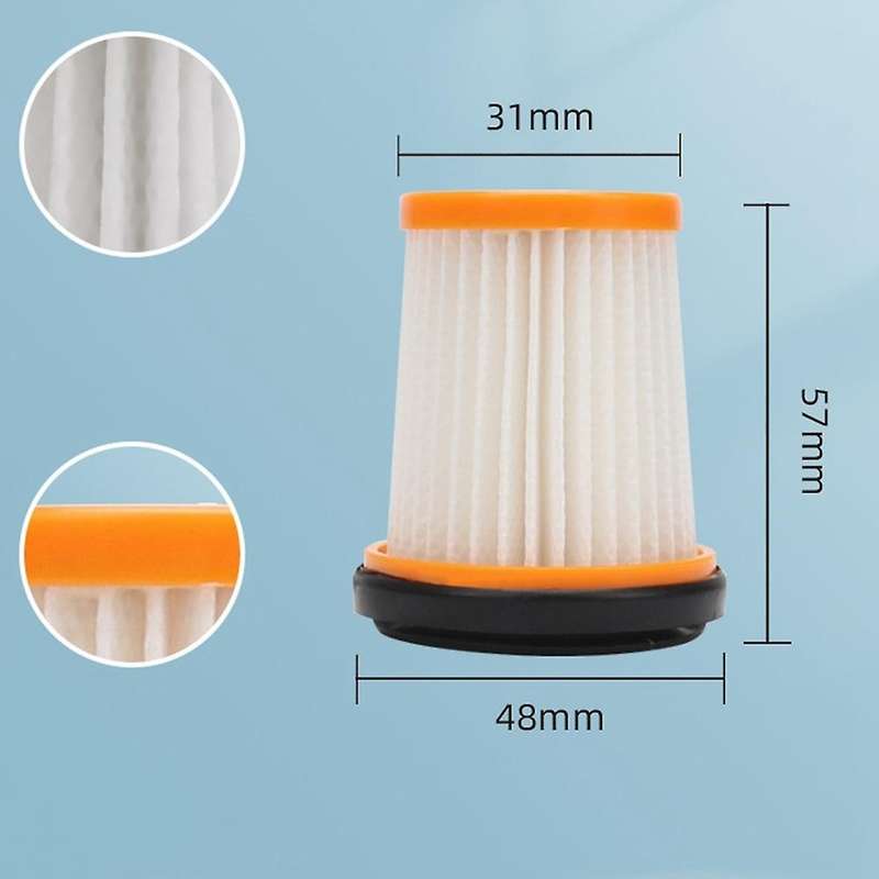 6pcs Filters for Shark W1/w2/w3/wv200/wv205 Handheld Vacuum Filter