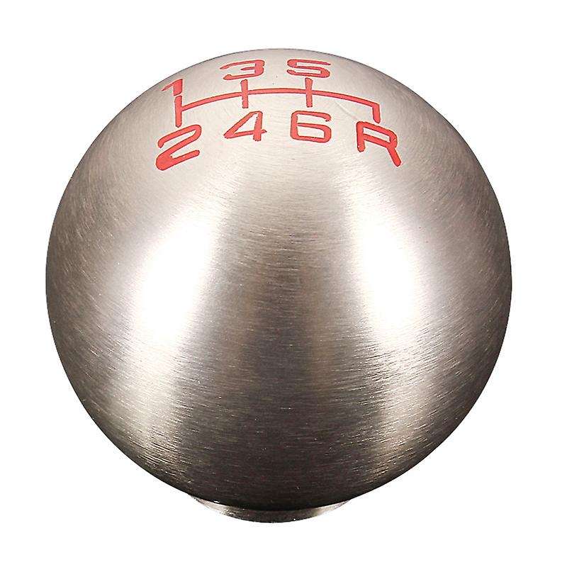 Round Style 6 Lever Speed Manual Shift Knob Gear Stick for Honda