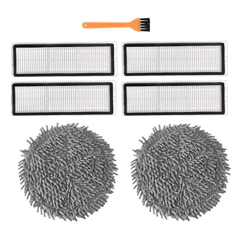 7pcs Washable Mop Cloth Hepa Filter