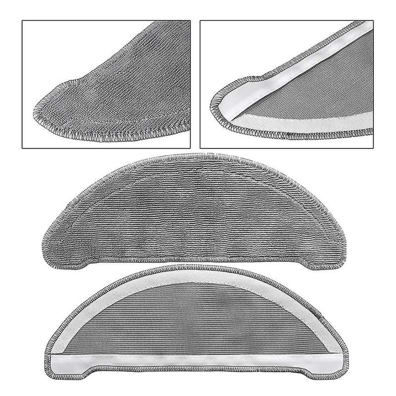 6 Pack Mop Clothes for Roidmi Eve Plus Vacuum Cleaner Spare Parts