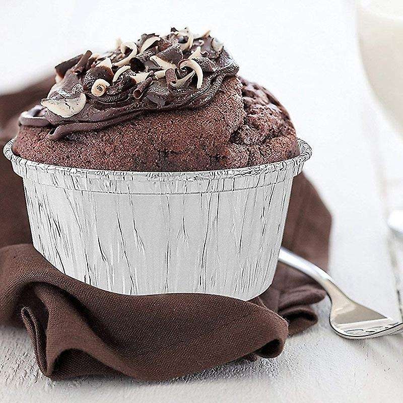 Aluminum Foil Ramekin Paper Cup 150 Pack Disposable Foil Baking Cup