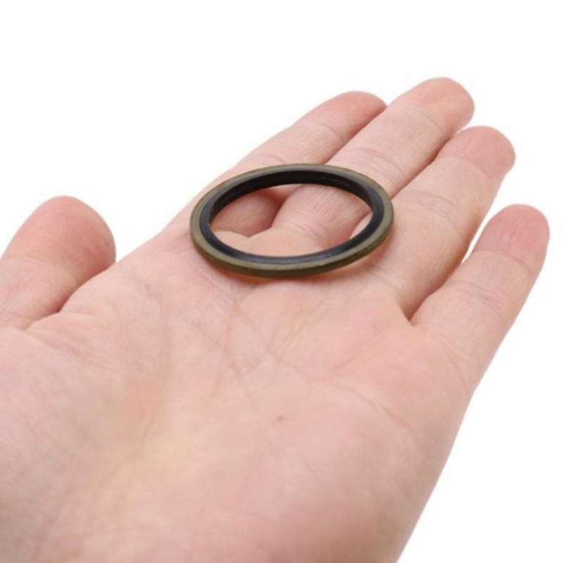 100pcs Bonded Washer Metal Rubber Oil Drain Plug Gasket