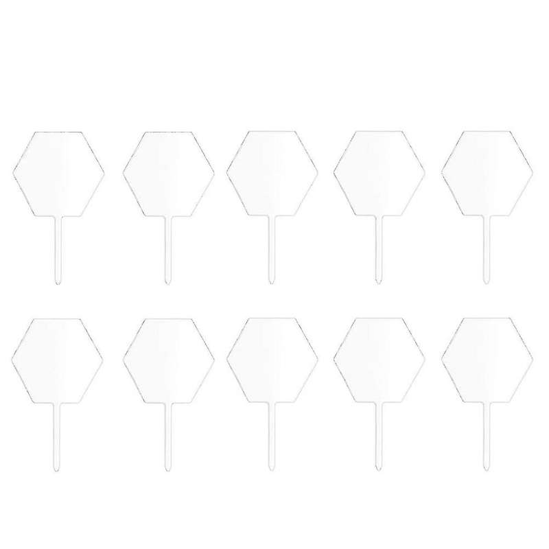 Acrylic Cake Toppers, Clear Blank Cake Topper Personalised Diy