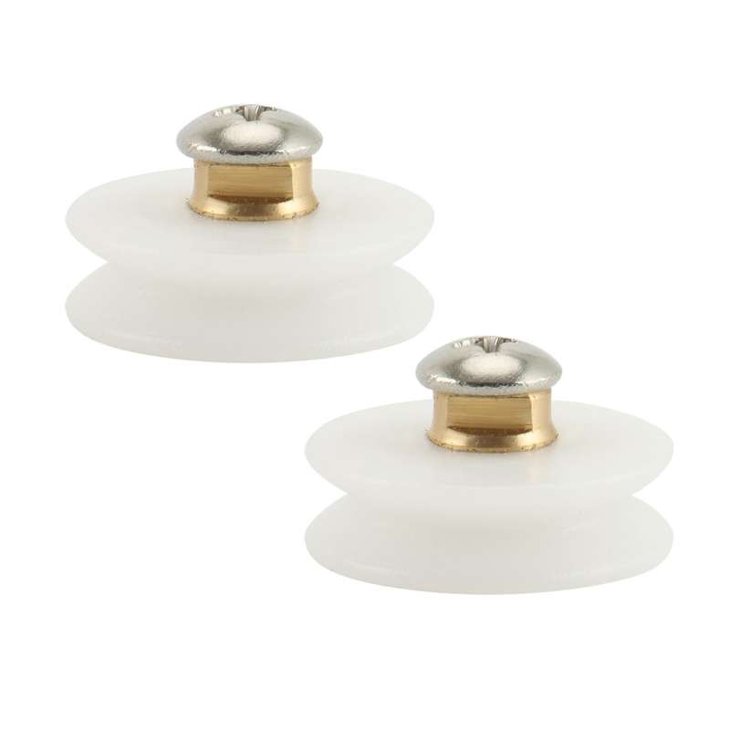 8pcs Shower Pulley, Nylon Wheel for Bathroom Glass Sliding Door