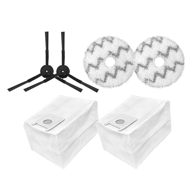 Side Brush Mop Cloth Pads Rag Dust Bag for Xiaomi Roidmi Eva Sdj06rm