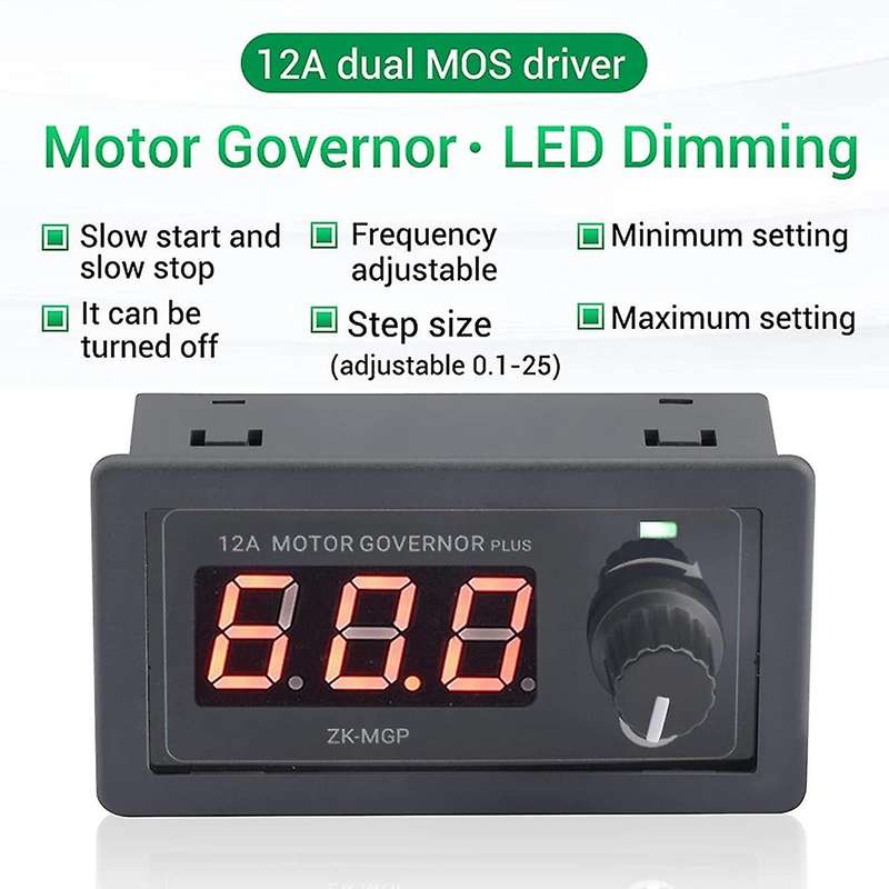 Pwm Motor Speed Controller Adjustable Speed Regulator with Mos Driver