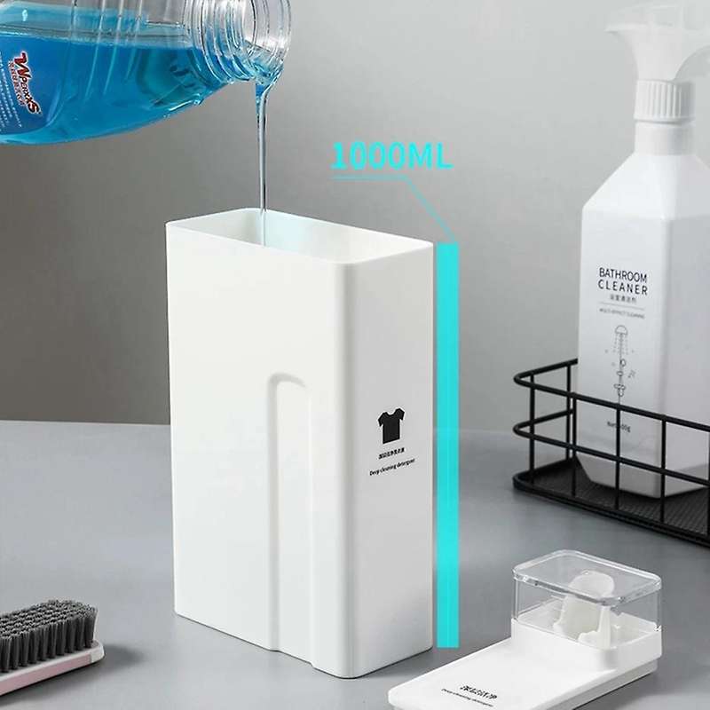 1pc 1000ml Laundry Detergent Empty Bottles Softener Storage Bottle
