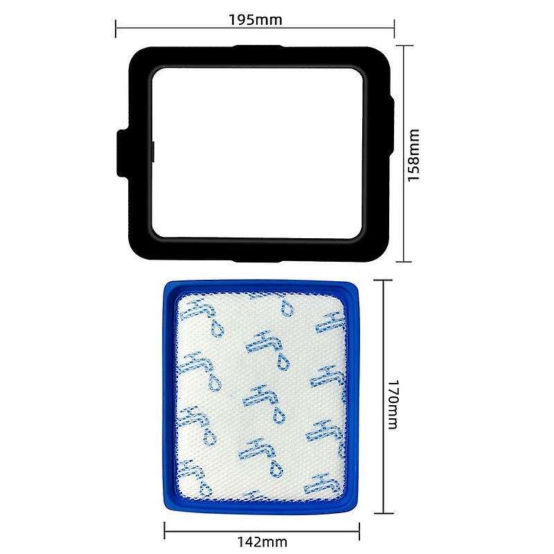Hepa Filter for Philips Filter Fc9732 Fc9728 Fc973 Vacuum Cleaner