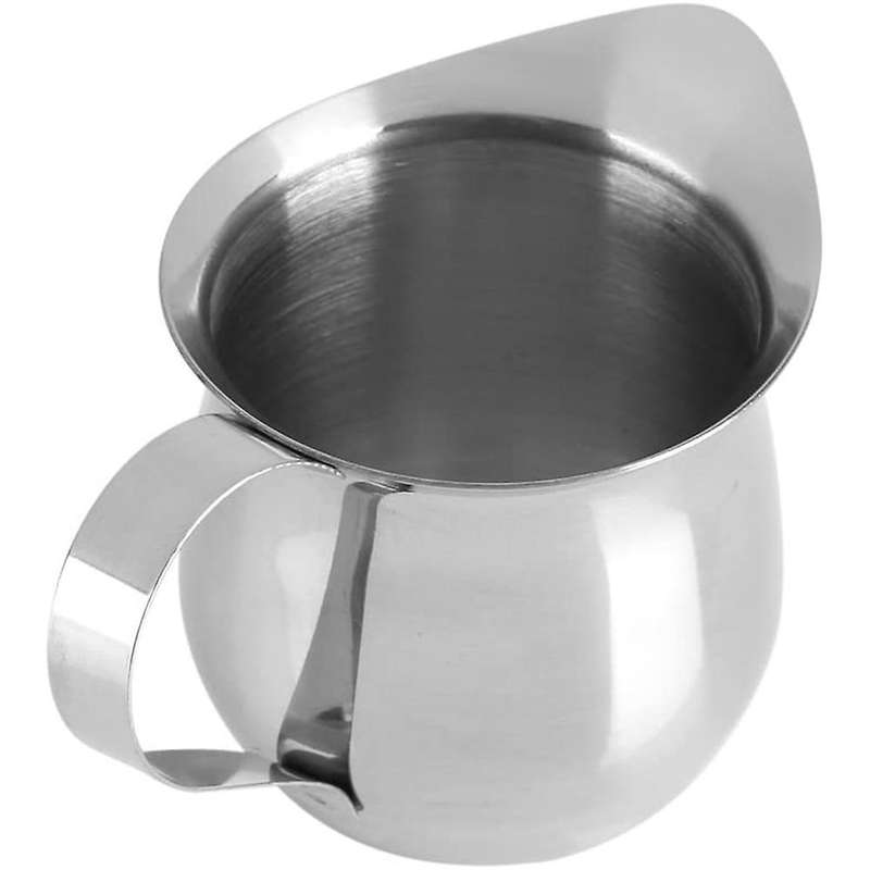Milk Frothing Pitcher Cup 240ml and 90ml,stainless Steel Kitchen Cup