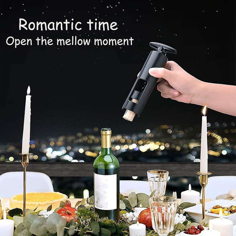 Wine Opener Set with Foil Cutter, Corkscrew for Home, Restaurant