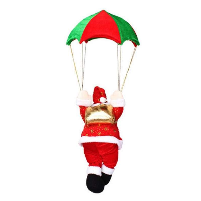 Parachute Santa Claus Outdoor Santa Claus Doll Pendant New Year Decor