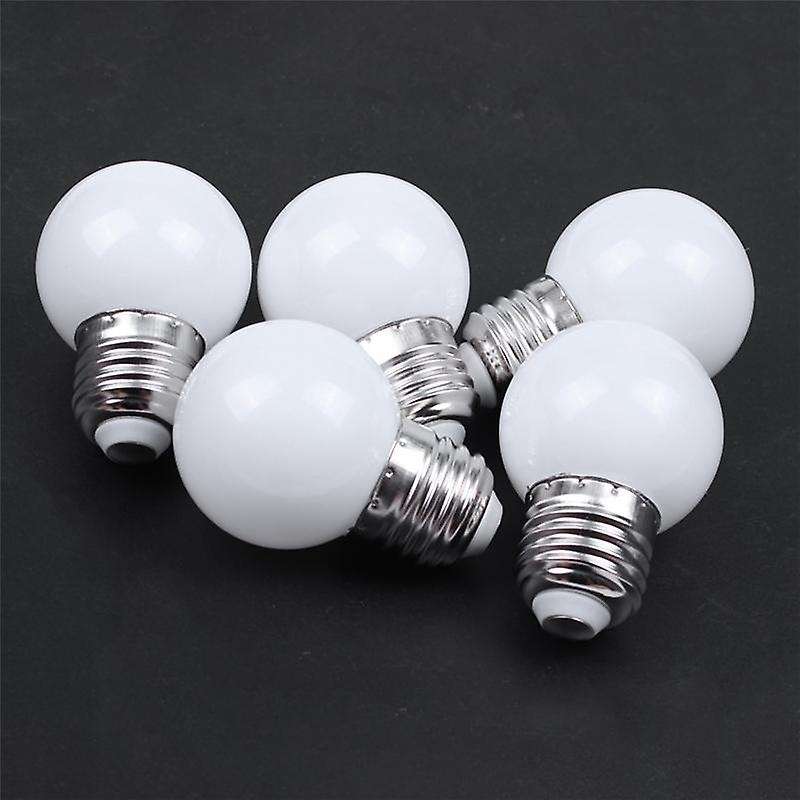 15 Pieces E27 0.5w Ac220v White Incandescent Lamp Bulb Decoration
