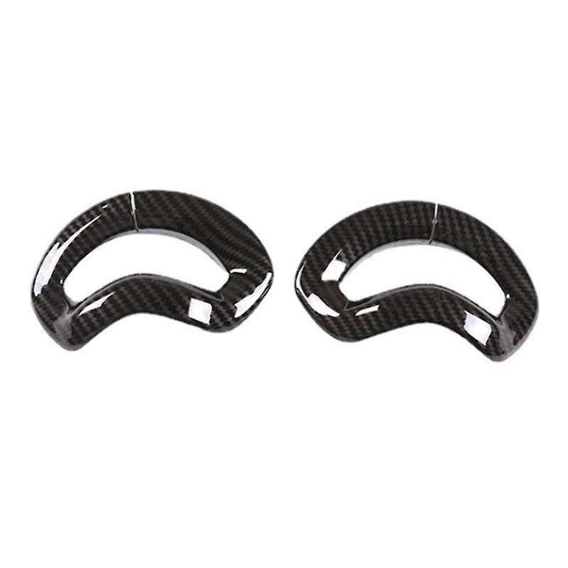 For -bmw X5 X7 2019 2020 Car Carbon Fiber Seat Belt Adjustment Cover