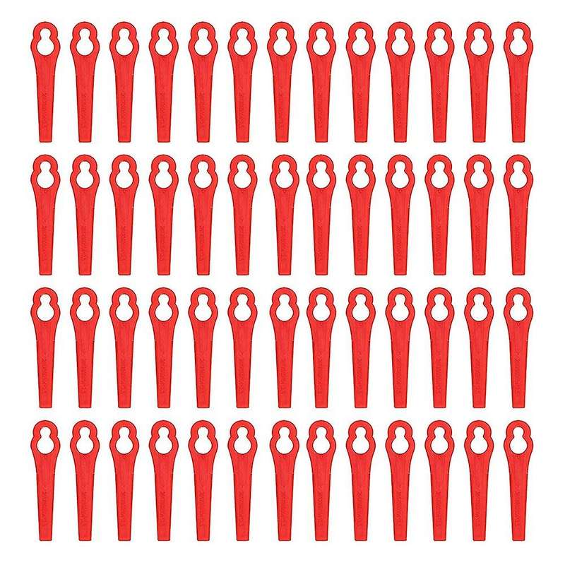 120 Plastic Knife Red Replacement, for Cordless Grass Trimmer