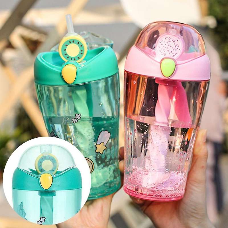Toddler Water Bottle with Straw, Straw Bottle,b