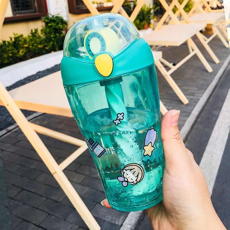 Toddler Water Bottle with Straw, Straw Bottle,b