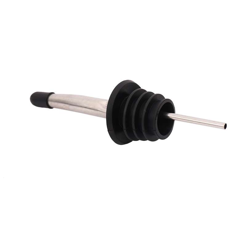 12pcs Stainless Steel Bottle Wine Pourer with Rubber Dust Caps