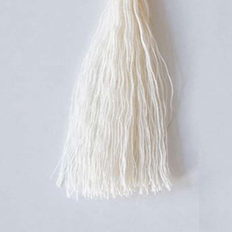 3 Mm 100% Cotton Thread Beige Braided Cotton Rope Diy Home 100 Meters