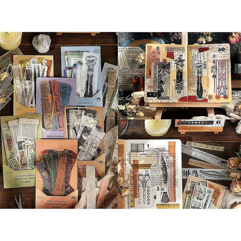 240pcs Scrapbook Washi Stickers Planner Stickers for Journaling