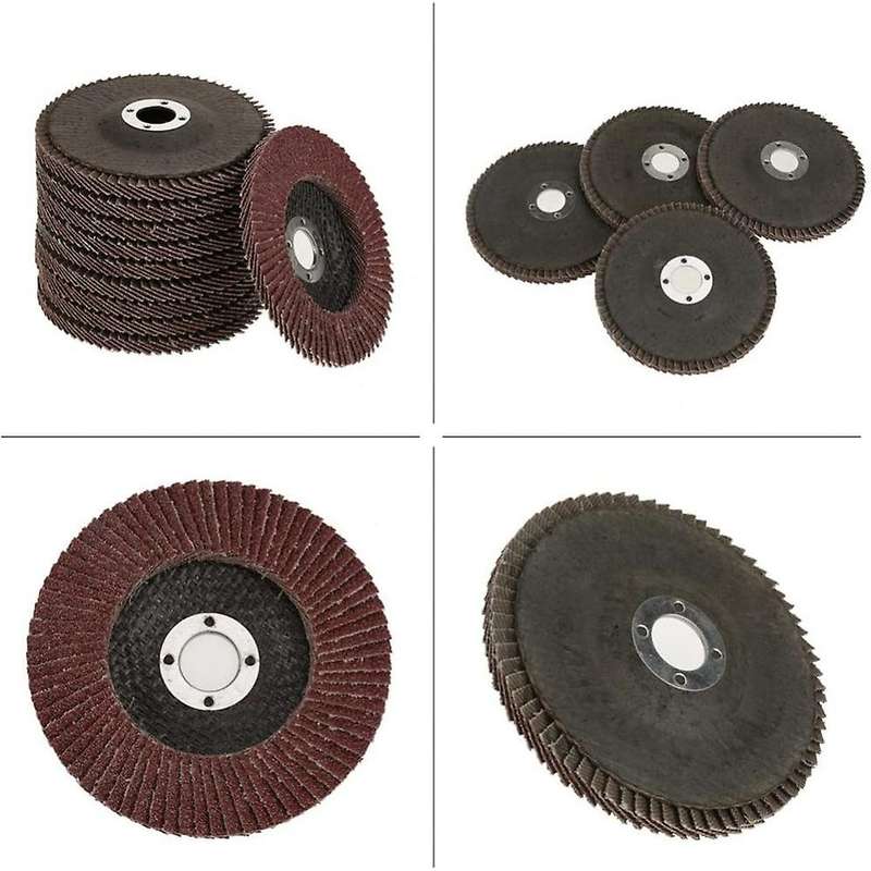 10 60 Mesh Grinding Wheels, Polishing Pads Sanding Discs