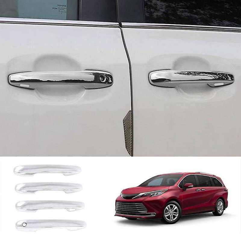 Modified Abs Pattern Rear Outer Door Bowl Handle Silver Plating