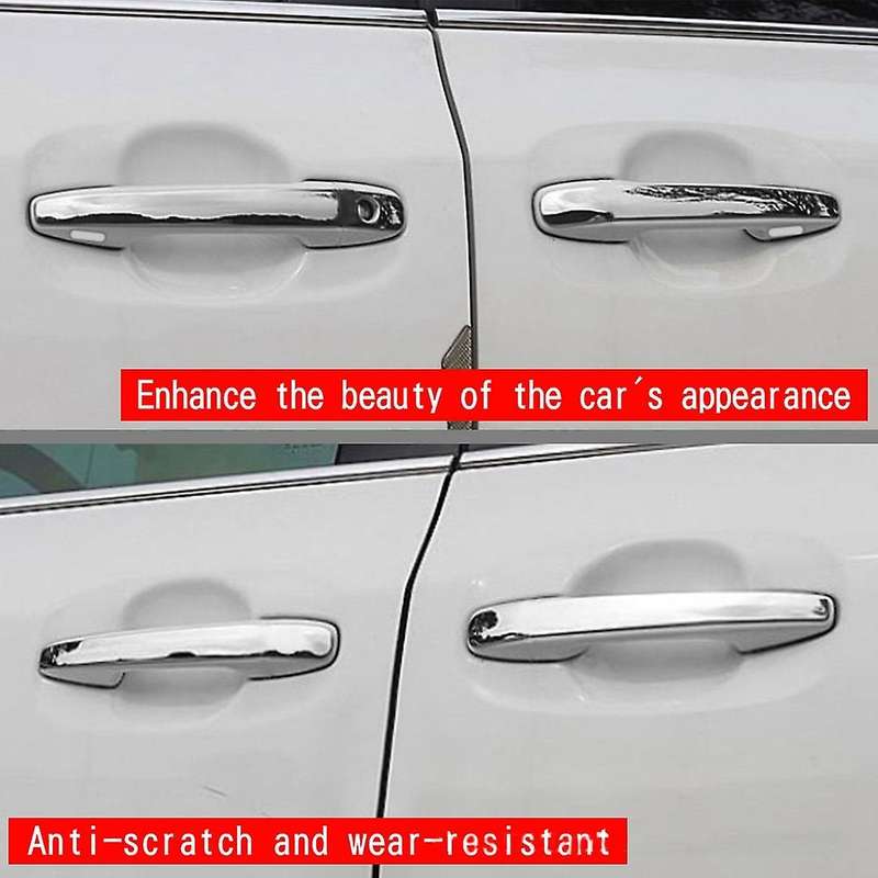 Modified Abs Pattern Rear Outer Door Bowl Handle Silver Plating
