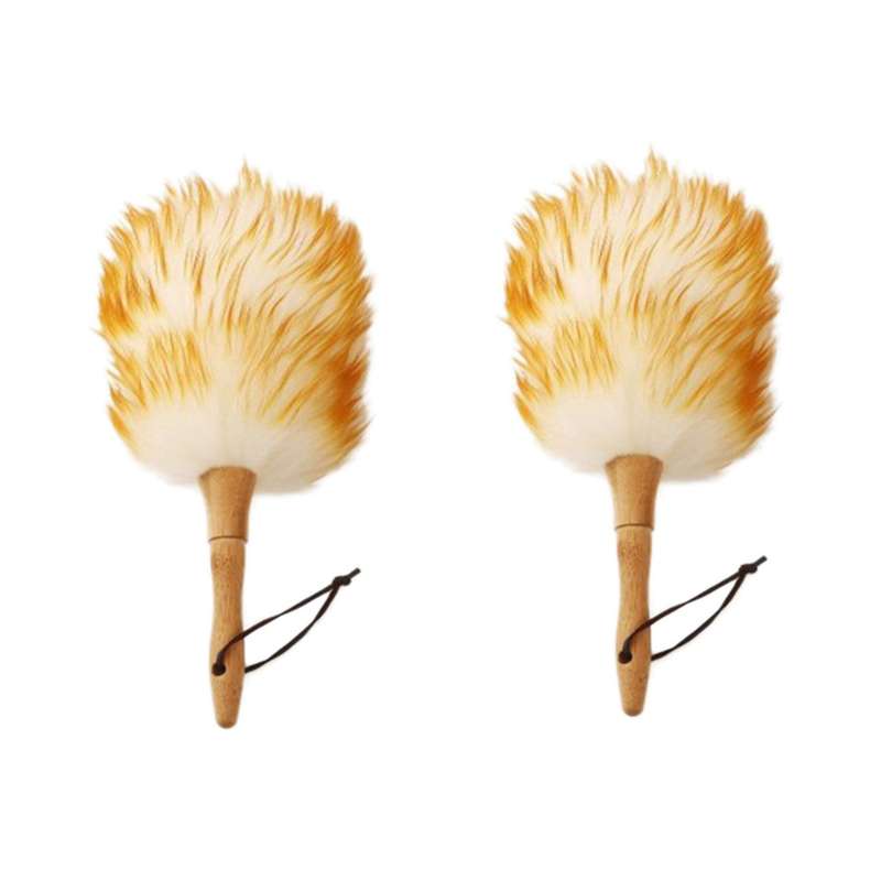 Anti-static Wool Brush Duster Blinds Kitchen Keyboard Dust