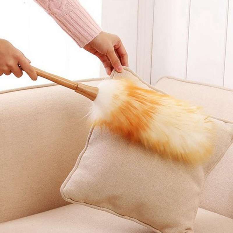 Anti-static Wool Brush Duster Blinds Kitchen Keyboard Dust