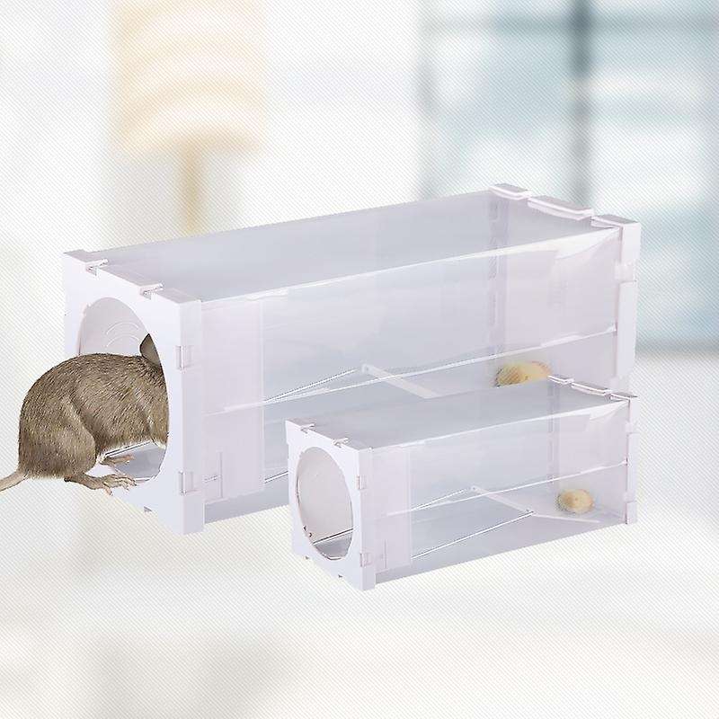 Rat Trap Humane Box Mice Cage Live Catch Mouse Control Bottle