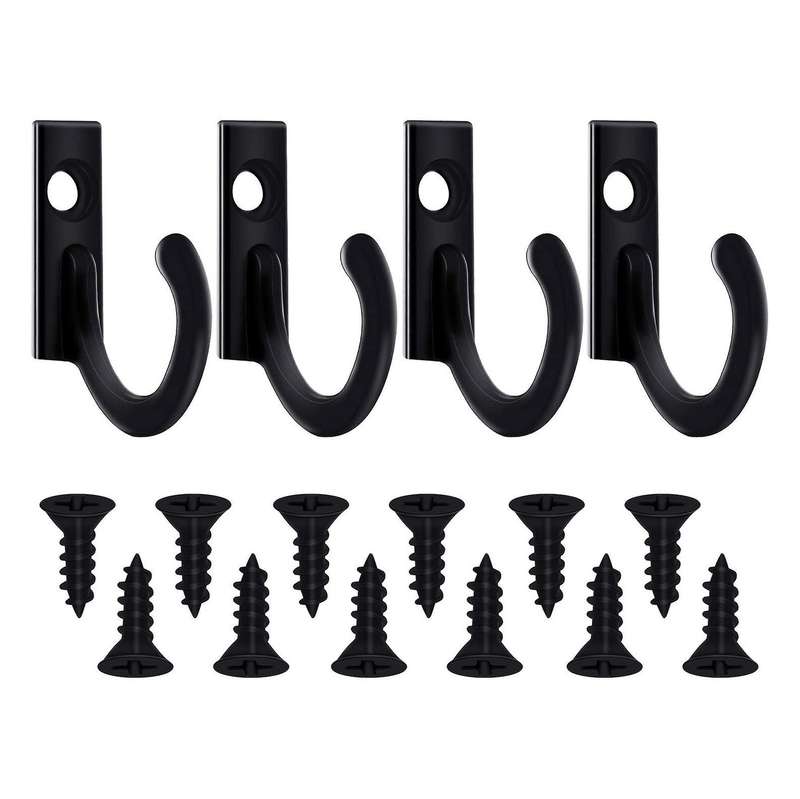 58 Pcs Wall Mounted Single Hook for Hanging Key Hooks Jewelry(bronze)