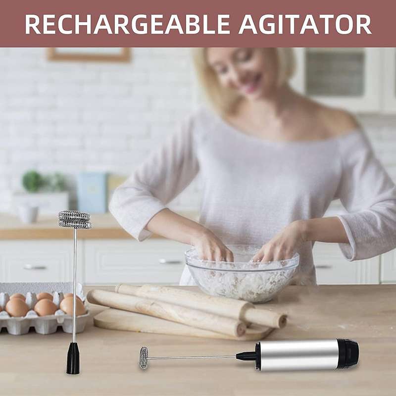 Electric Milk Frother Maker/mixer for Latte, Cappuccino, Frappe Drink