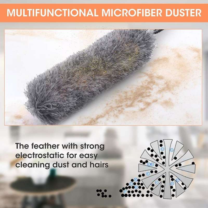 For Cleaning with Telescoping Extension Pole Scratch-resistant Cover