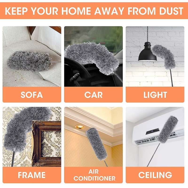 For Cleaning with Telescoping Extension Pole Scratch-resistant Cover