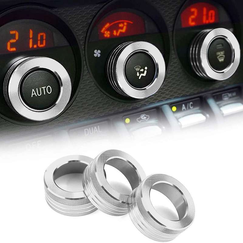 Car Air Conditioner Switch Knob Ring for Subaru Brz for Toyota 86