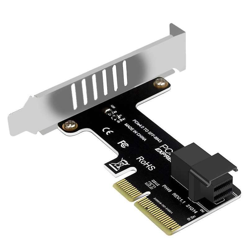 Riser Card Half Height Baffle for Slots Pci-e X4/x8/x16