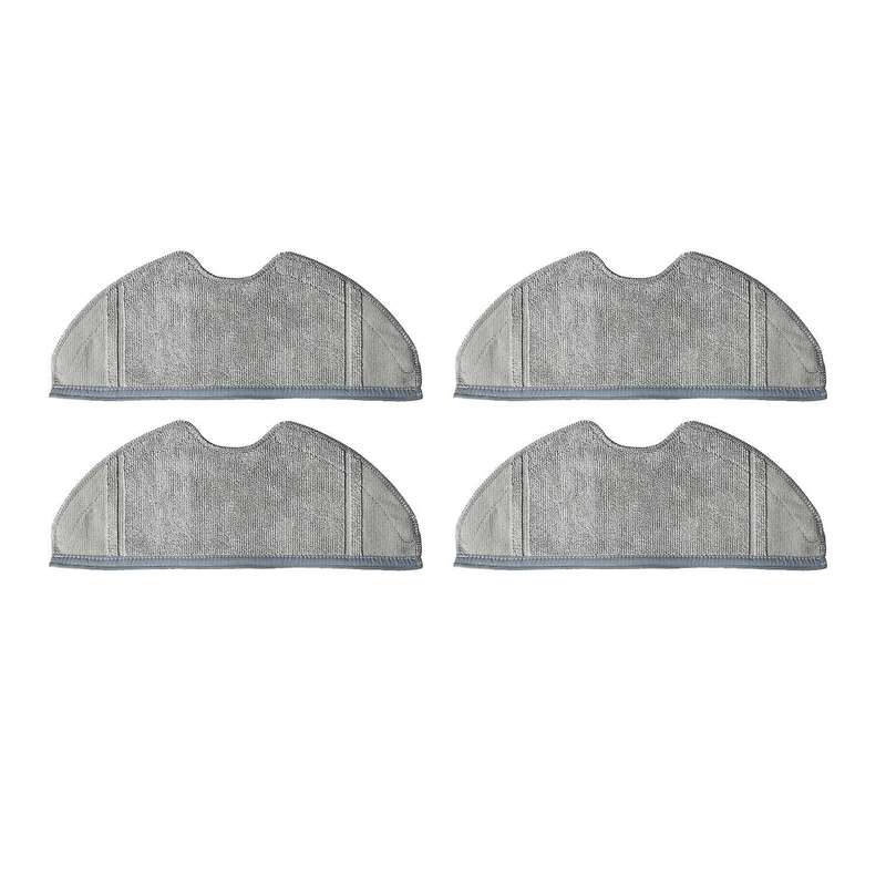 4 Pcs Microfiber Mop Cloth Rag for 360 S5 S7 Robot Vacuum Cleaner