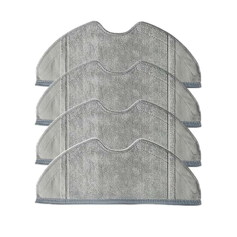 4 Pcs Microfiber Mop Cloth Rag for 360 S5 S7 Robot Vacuum Cleaner