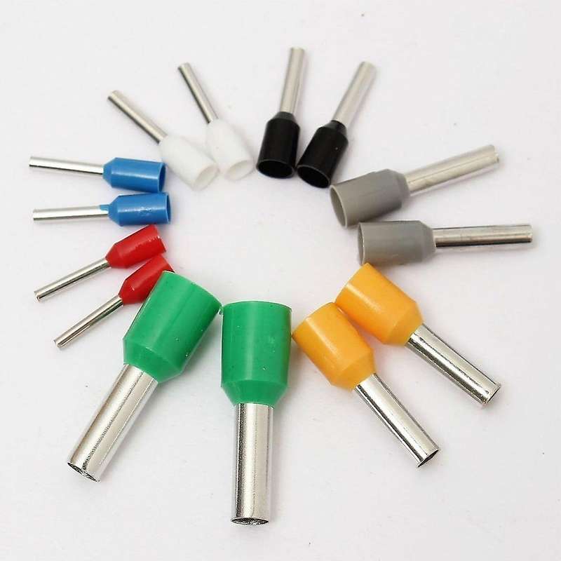 800 Pcs Insulated Cord Pin End Terminal Awg 22-10 Ferrules Kit