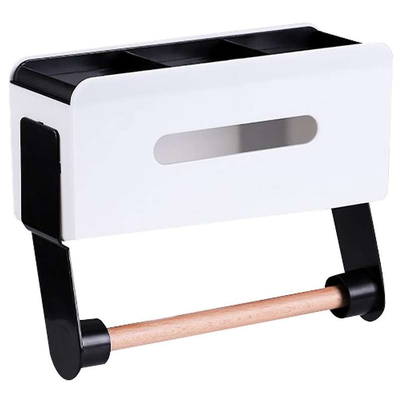 Spice Rack for Refrigerator Kitchen Storage Rack Paper Holder White
