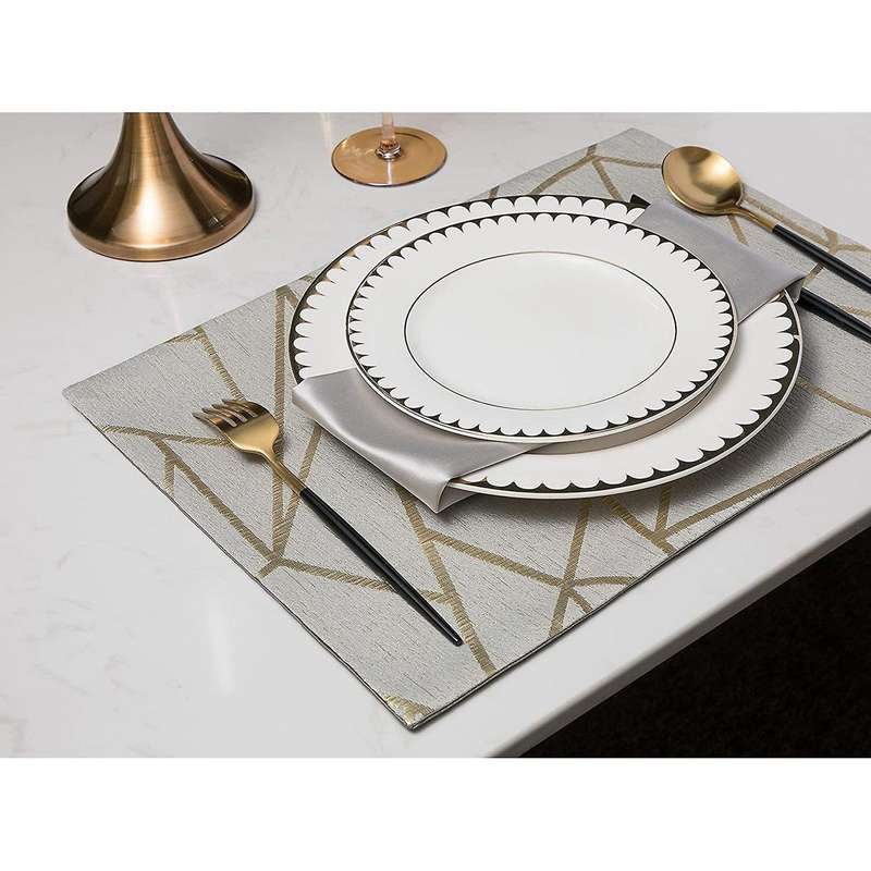 Cloth Placemats for Dining Table Woven Design Place Mats A