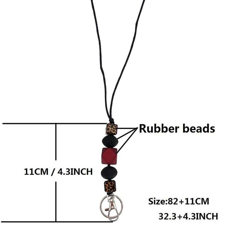 3 Pcs Badge Lanyards Separated Id Key Lanyard Teacher Lanyard